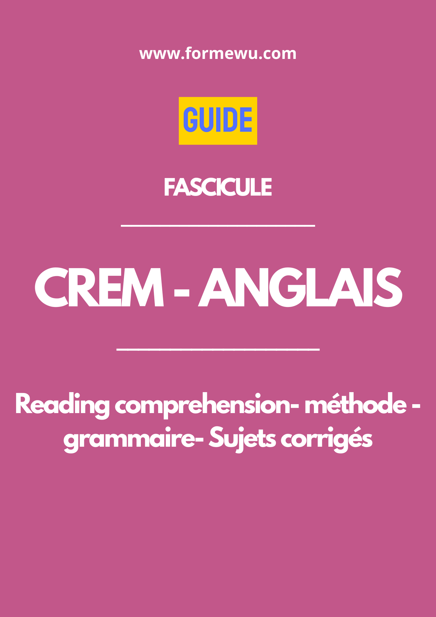 CREM-ANGLAIS