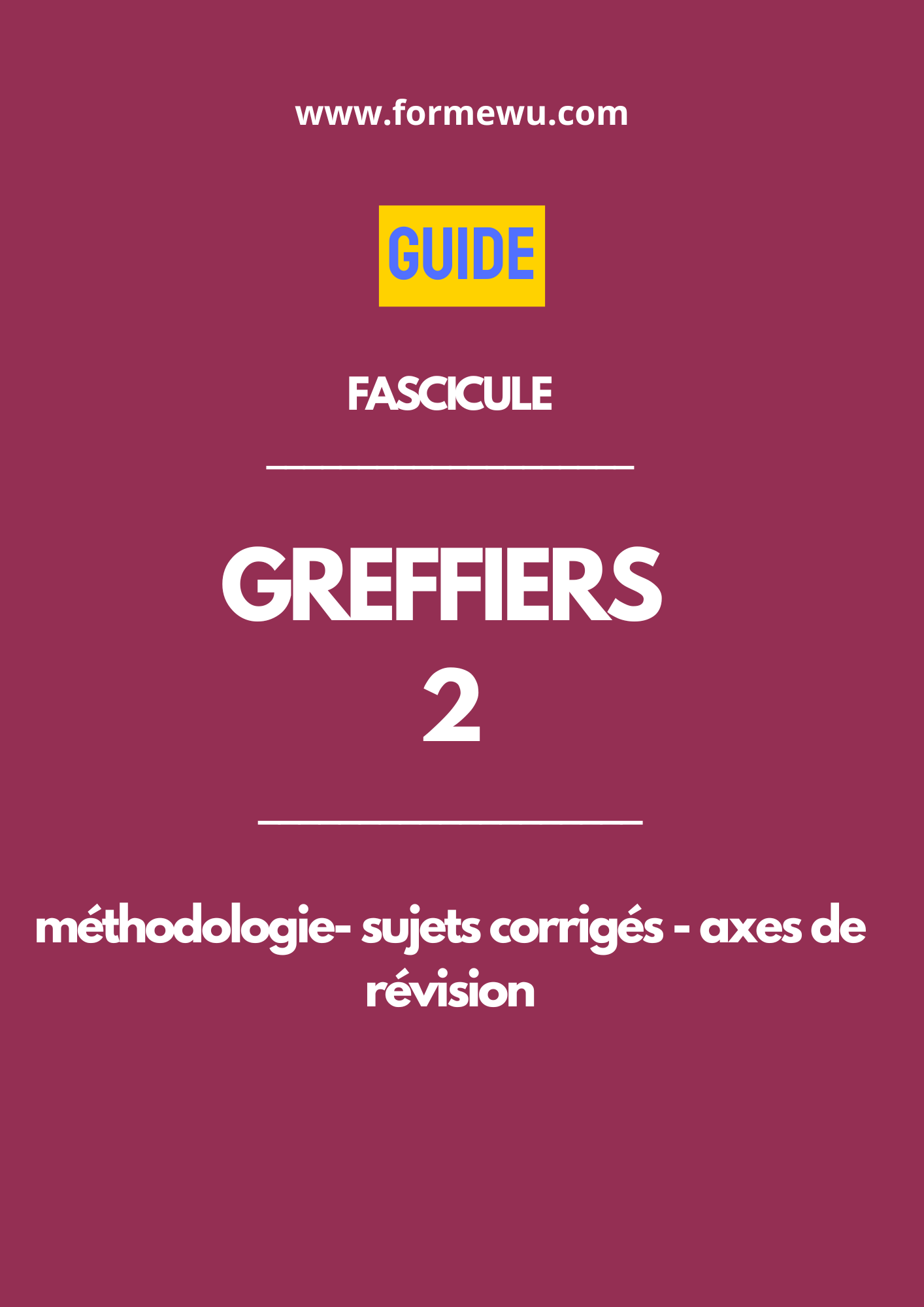 CONCOURS GREFFIERS