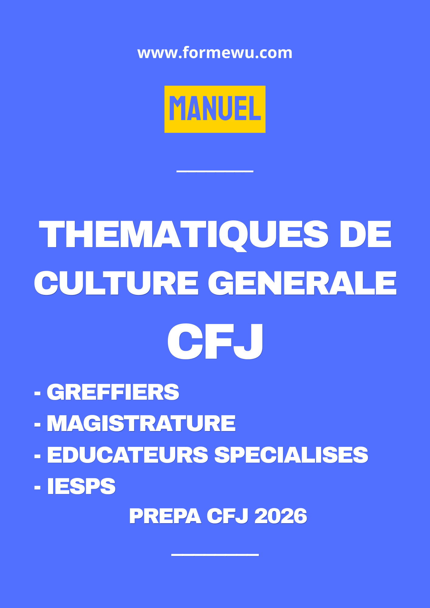 THÉMATIQUES DE CULTURE GÉNÉRALE