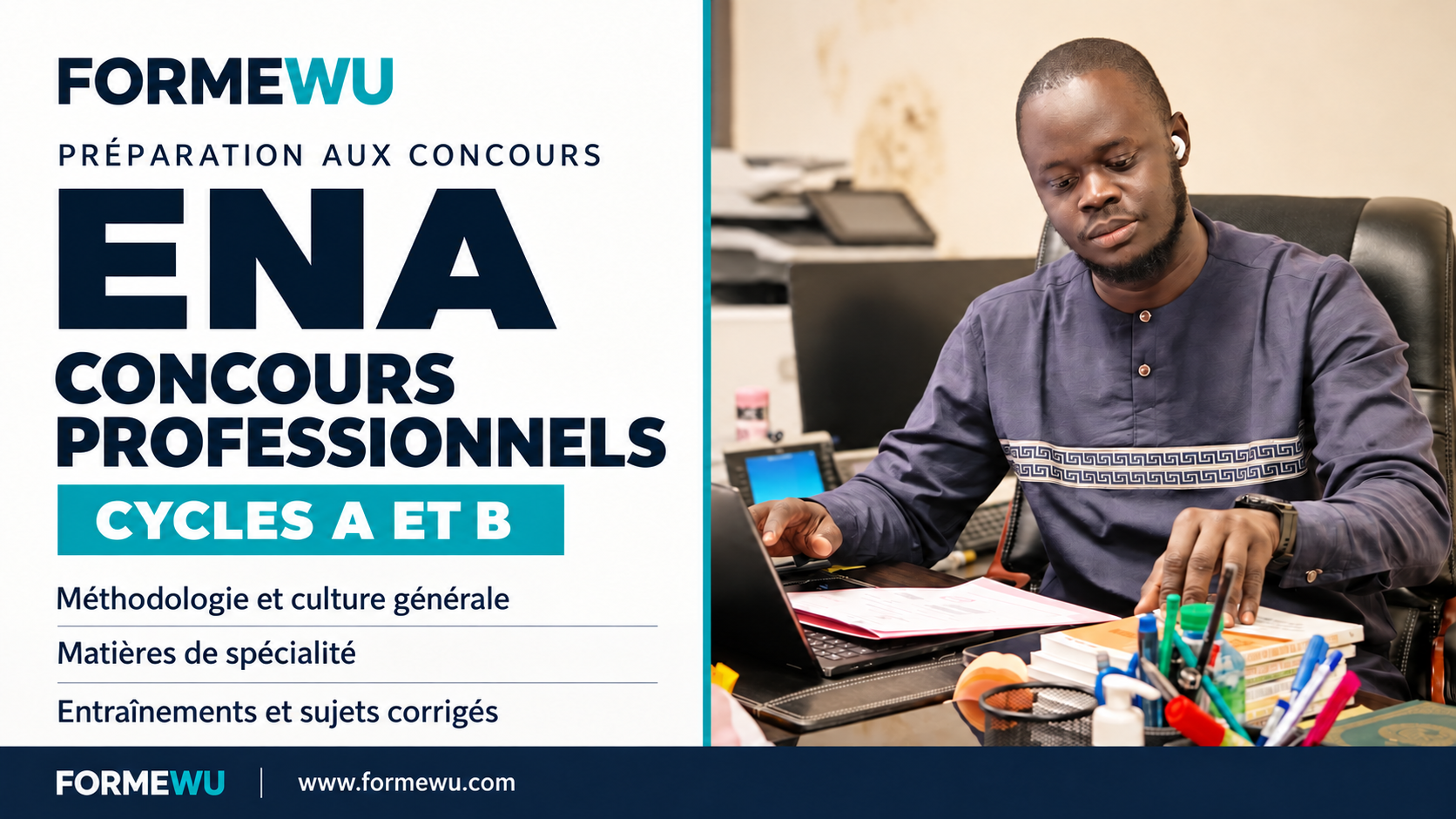 ENA PROFESSIONNELS A ET B - SESSION 2026
